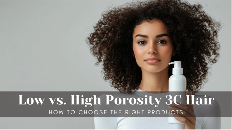 High Porosity 3C Hair Care Routine for Maximum Moisture