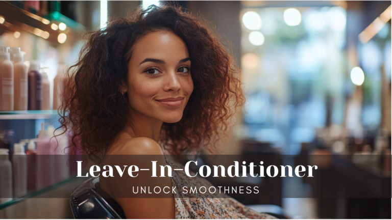 Hair Brush with leave-in-conditioner.