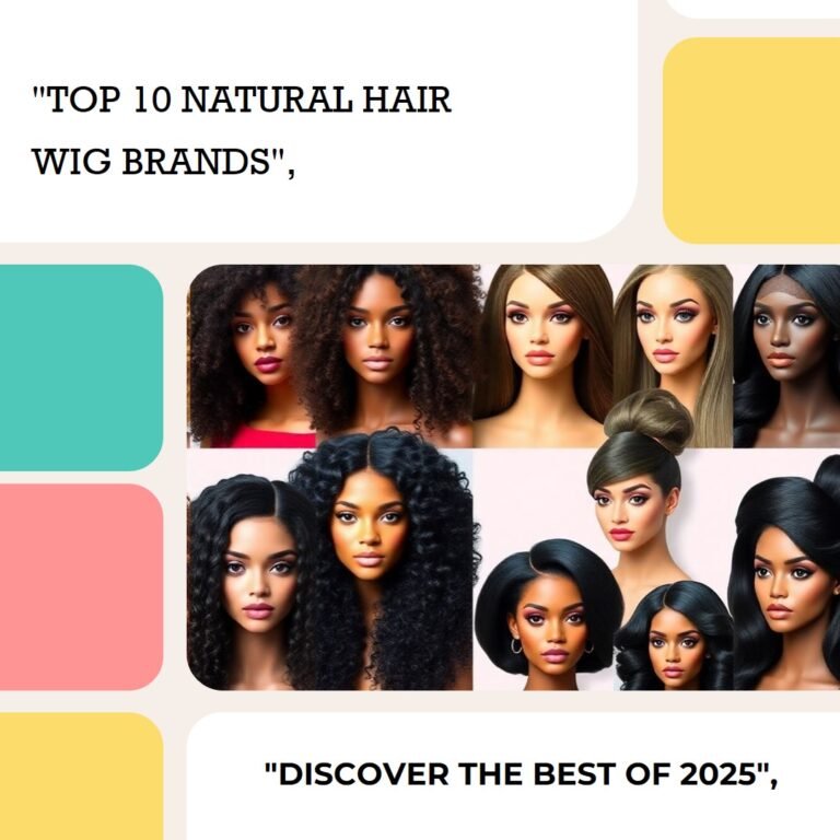 Mannequins with different types of wigs.