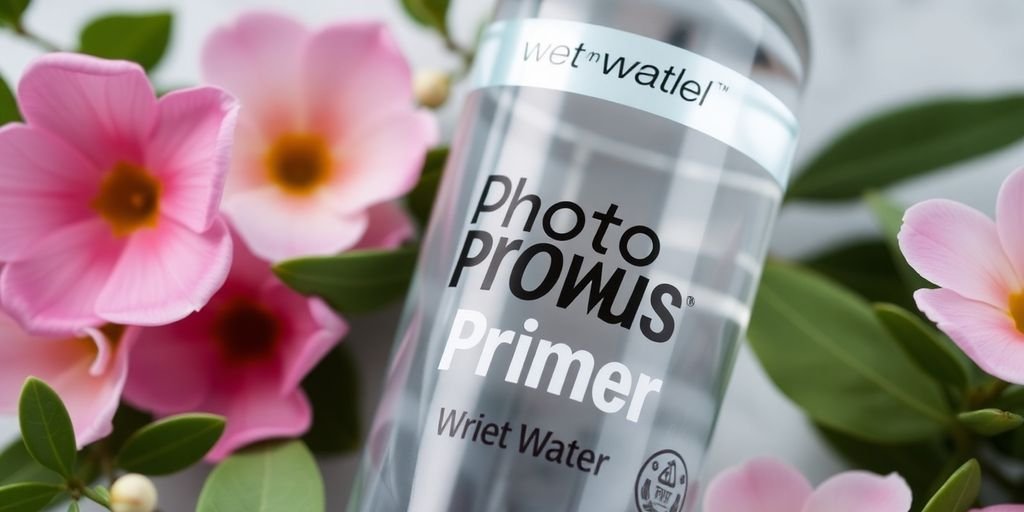 Wet n Wild Photo Focus Primer Water with natural elements.