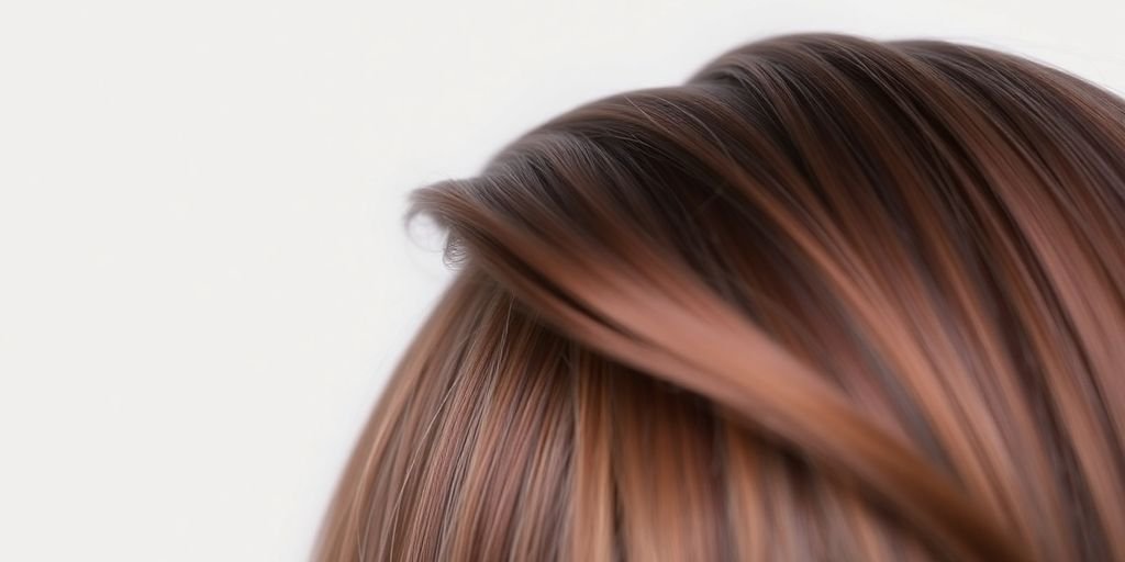 Close-up of beautifully styled Type 1C hair.