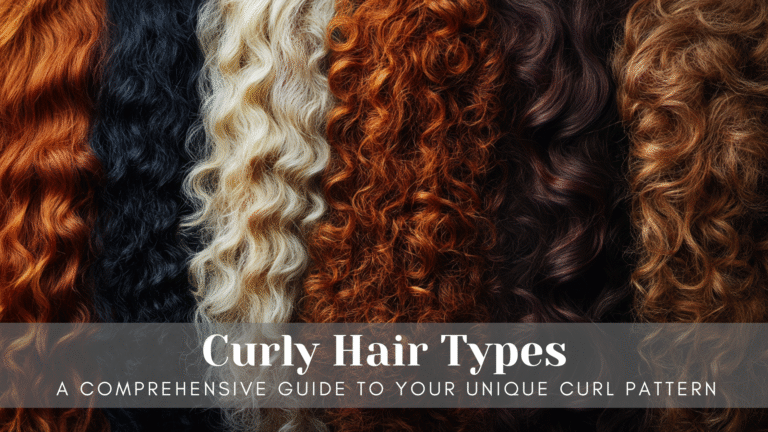 A collage of diverse and textured curly hair types and patterns.