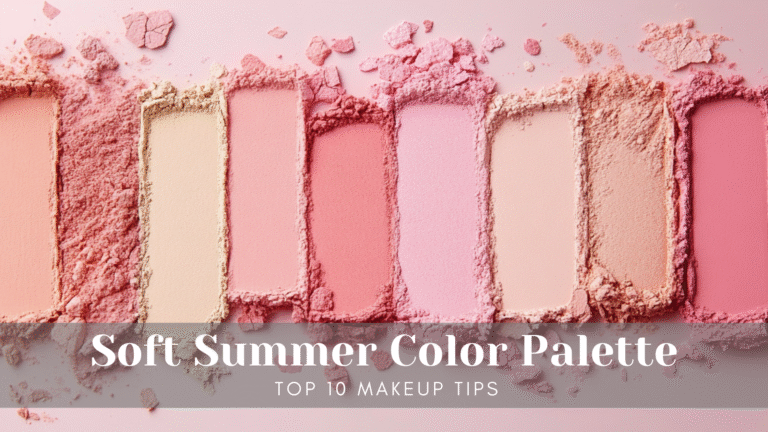 A Soft Summer Color Palette for makeup