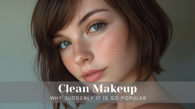 A 22 year old woman wearing clean makeup, magazine cover