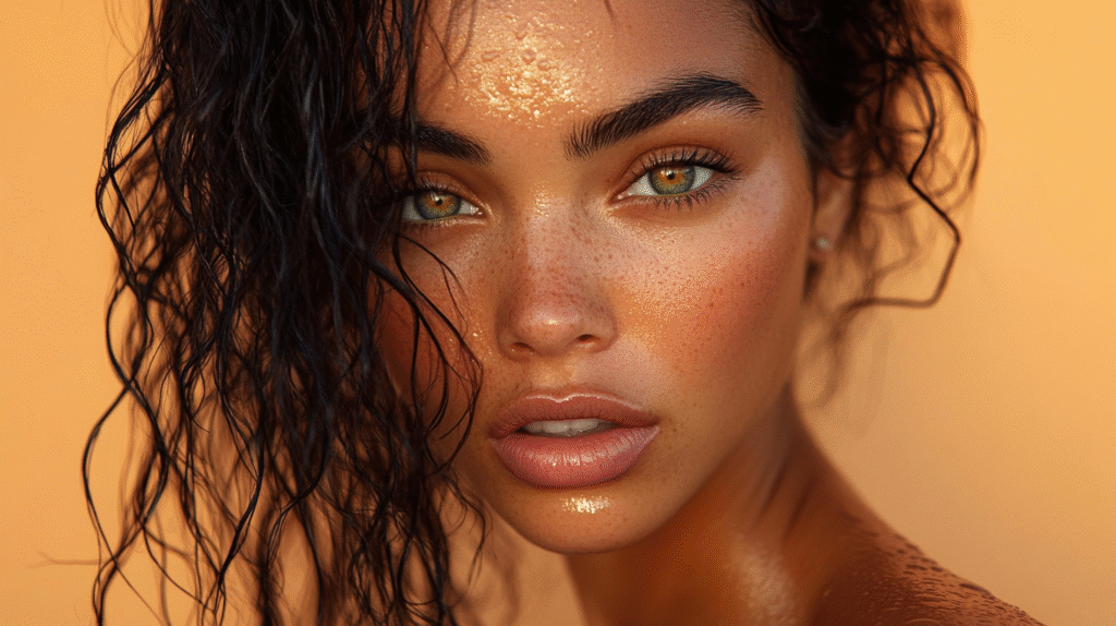 A model with Mineralize Skin Finish