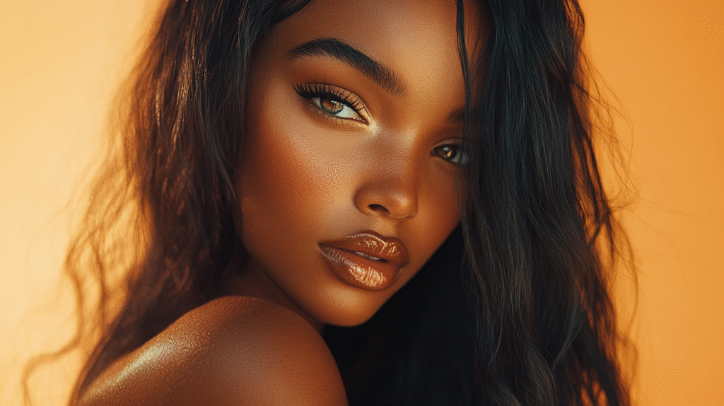 A model with Mineralize Skin Finish