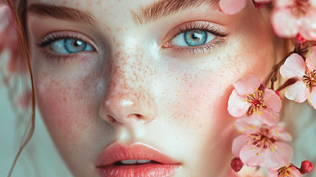 A model with Mineralize Skin Finish