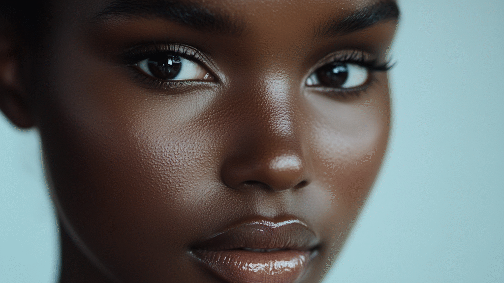 A model with Mineralize Skin Finish