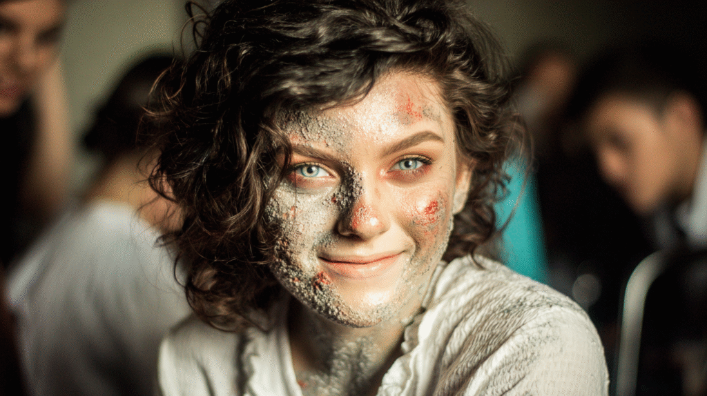 realistic zombie makeup