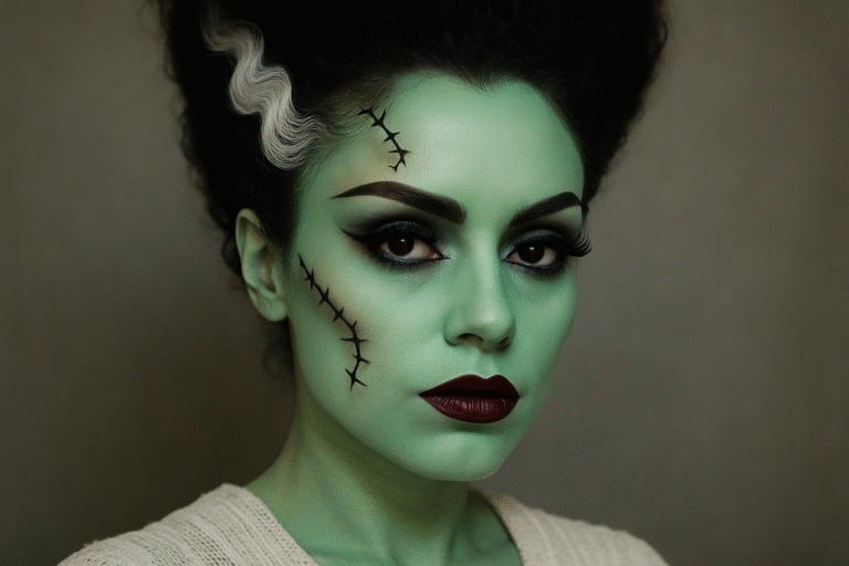 Transform into the Bride of Frankenstein: A Colorful, Creepy Tutorial