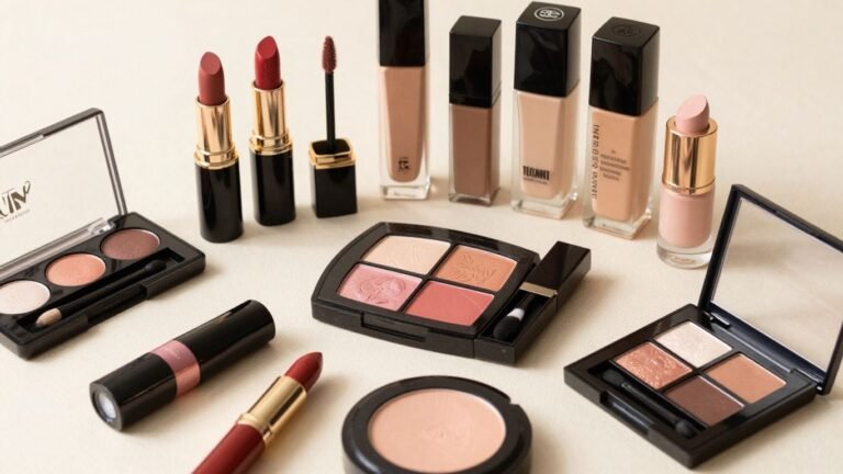 Vietnam makeup kit with beauty products