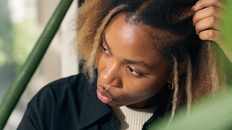 How to prevent breakage at the line between relaxed and natural hair